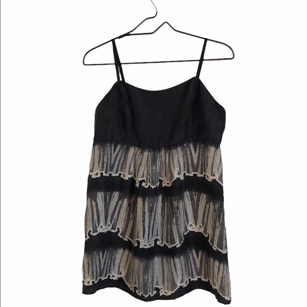 CABI silk babydoll top